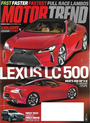 MOTOR TREND 2016 MAR - HOT LAMBO TESTS, GT3 RS vs TURBO S